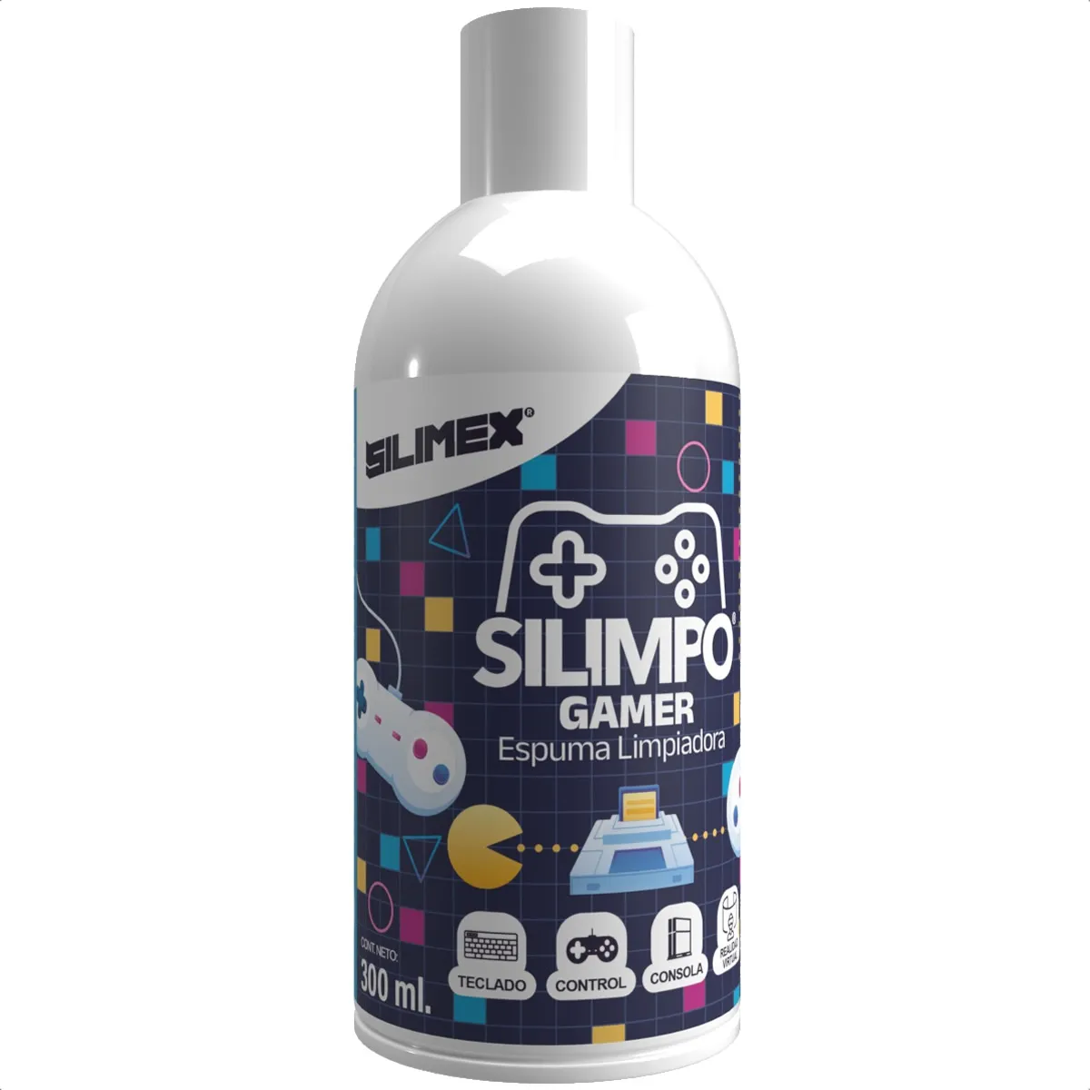 Espuma Limpiadora Gamer, 300ml, Para Exteriores de PC