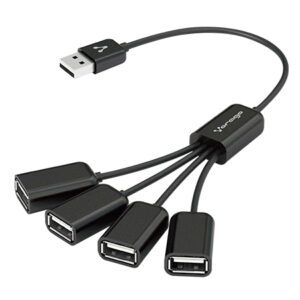 HUB Vorago HU-101, 4x USB, 1m