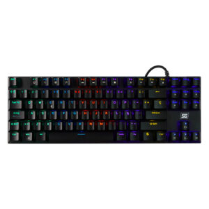Teclado Mecanico Gamer Vorago KB-600, Rgb, 80%, Alambrico, Negro