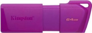Memoria Usb 3.2 Kingston DT Exodia, 64Gb, Color Morado