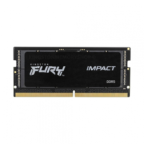 memoria ram Kingston FURY Impact Black 16GB DDR5, 4800 MHz, 262-pin SO-DIMM