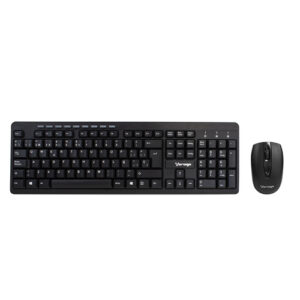 Kit De Teclado y Mouse Inalambricos Vorago KM-304, Teclado Multimedia, Mouse Optico 1600 DP