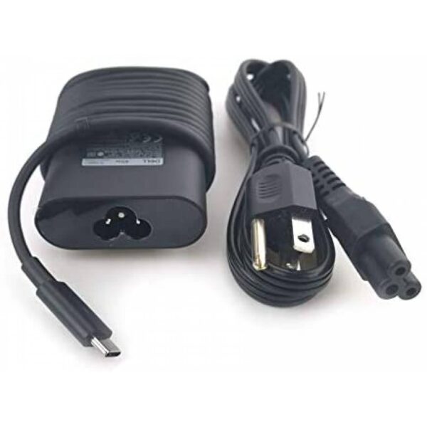 Cargador Original Para Laptop Dell, 45W, USB Tipo C, 100V-240V, Negro - Image 2