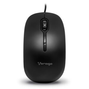 Mouse Optico Vorago MO-100, USB, 800 a 1200 DPI, Negro
