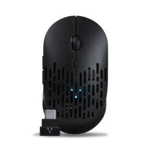 Mouse optico Vorago MO-208, 5 Botones, 2400 DPI, interfaz RF bluetooth, Color Negro