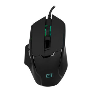 Mouse Vorago START THE GAME MO-504 RGB Configurable Con Software, Hasta 6400 Dpi, USB 2.0 Negro