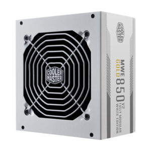 Fuente de Poder Cooler Master MWE 850 v2, 850w, 80Plus Gold, ATX 3.0, Pci-e 5, Full Modular, Blanco