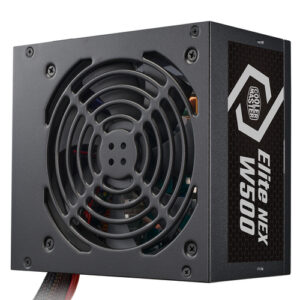 Fuente de Poder Cooler Master ELITE NEX W500, 500W, ATX 2.41, 80 PLUS, No-Modular, Negro