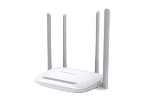 Ruteador Inalambrico MW325R Mercusys de 300Mbps 4 Antenas de 5dBi 3 Puertos LAN