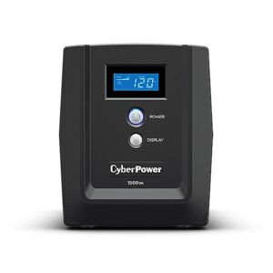 No Break CyberPower 900W, 1500VA, Respaldo 60min, 1x RJ45, 1x RJ11, 8 Contactos