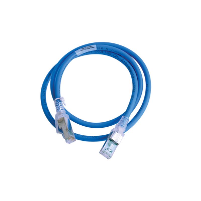 Cable patchcord UTP Saxxon, 1 metro, CAT6, Azul (ultimas piezas)