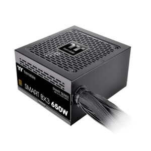 Fuente de Poder Thermaltake Smart BX3 650Watts 80 Plus Bronce, ATX 3.1, Negra