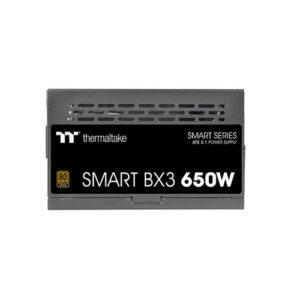 Fuente de Poder Thermaltake Smart BX3 650Watts 80 Plus Bronce, ATX 3.1, Negra