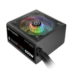Fuente de Poder Thermaltake Smart 500W 80 Plus, Ventilador 120mm, RGB, ATX, PFC activo