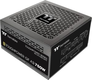 Fuente de Poder Thermaltake Toughpower GF A3, 750W 80 Plus Gold, Full Modular, ATX 3.0, Negro