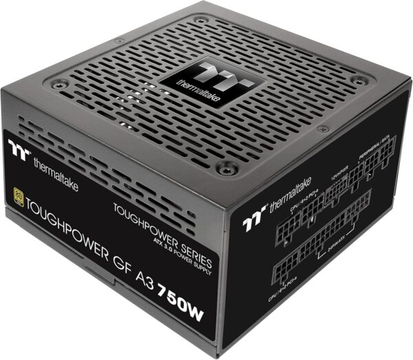 Fuente de Poder Thermaltake Toughpower GF A3, 750W 80 Plus Gold, Full Modular, ATX 3.0, Negro