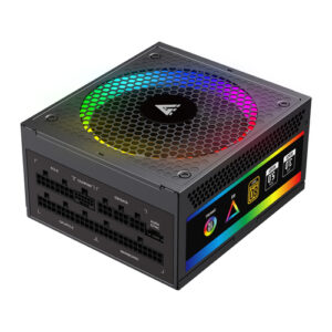 Fuente de Poder Modular Game Factor ATX 3.0 PSG1050 1050W, RGB, 80 Plus Gold, PCIe 5.0