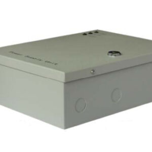 Fuente de Poder Saxxon de 12 vcd, 10 Amperes, 9 camaras, 1.1A por Canal, Compatible con Bateria de Respaldo