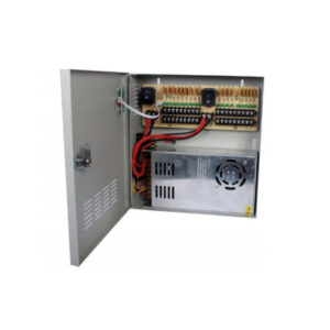 Fuente de Poder Profesional Saxxon de 12 vcd, 30A, 18 canales, 1.67A por Canal