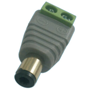 Paquete con 10 Adaptador de corriente tipo Macho Saxxon PSUBR12H, Gris