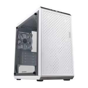 Gabinete Cooler Master Q300L V2, Mini-Torre, 1x 120mm con ventana, Blanco