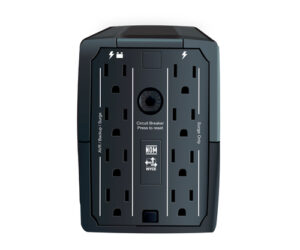 No Break CDP R-UPR758 750VA, 375W, 8 contactos, Supresion de picos, Negro
