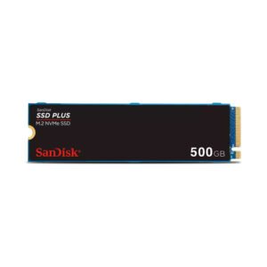 SSD SanDisk Plus, 500GB, PCI Express 3.0, M.2, Lectura 2400MB/s