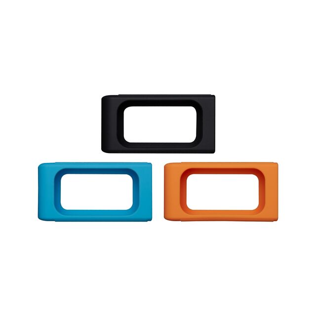 Paquete de 3 piezas De Fundas Protectoras Kingston, Para SSD Portatil, Negro, Azul, Naranja
