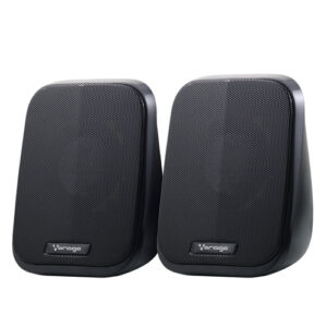 Bocinas Usb Vorago SPK-107, 3.5mm, 3W, Luz ambiental, Color Negro