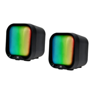 Bocina Vorago SPK-109, Inalambrico, 2 W, 60 - 20000 Hz, 4 Ohmio, 75 Db, Color Negro