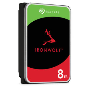 Disco Duro Seagate IronWolf 8TB, SATA III, 6 Gbit/s, Cache 256MB, 7200RPM, 3.5 Pulgadas, NAS