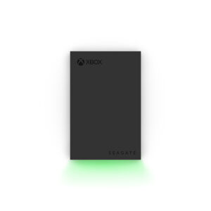 Disco Duro Externo Seagate Game Drive 2TB, para XBOX, USB 3.0, LED color verde, Negro