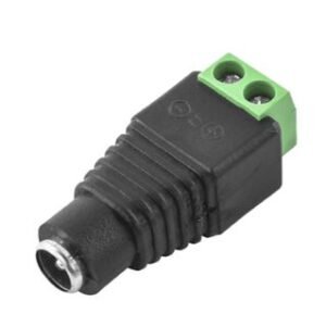 Paquete con 10 Piezas de Adaptador de corriente SAXXON para camaras DC Hembra