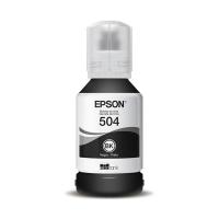 Botella de tinta Epson 504 Negro 127Ml, para L4150, L4160, L6161, L6171 original