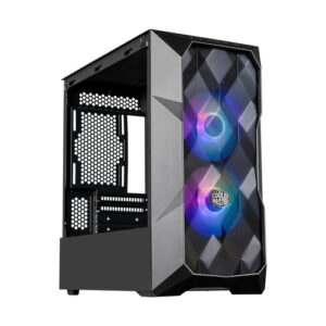 Gabinete Cooler Master TD300 Mesh Mini Tower con Ventana, 2x Vent. ARGB, Negro