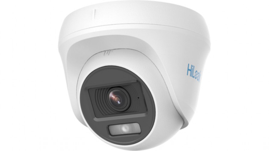 Camara Hilook CCTV, Domo, 2MP, ColorVu, IR 20m, Interior, Vision nocturna