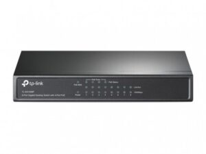 SWITCH Gigabit TP-LINK, 8 puertos 10/100/1000 Mbps, 4xPoE 64w