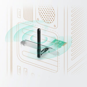 Adaptador TP-LINK 150Mbps inalambrico, PCI Express, 150 Mbit/s