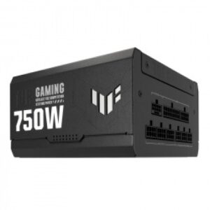 FUENTE DE PODER Asus, 80PLUS GOLD, 750W, TUF Gaming 750G, ATX 3.0 PCIE 5.0, MODULAR, NEGRA