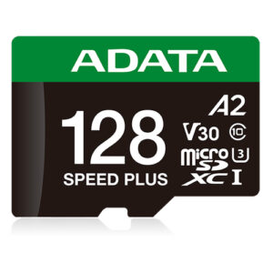 Memoria Micro SD ADATA Speed Plus, 128GB, Velocidad 180 MB/s, Class 10
