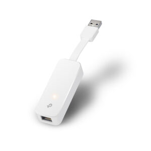 Tarjeta de red TP-Link UE300, USB a Ethernet, 1000 Mbit/s (Gigabit), Blanco
