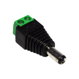Paquete con 10 Piezas de Adaptador de Corriente X-CASE para Camaras DC Macho VVCONEC5210P