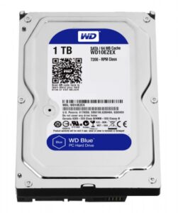 DISCO DURO WESTERN DIGITAL BLUE, SERIAL ATA III 1TB, 7200 RPM, 64 MB CACHE, 3.5", PC