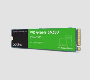 SSD Western Digital Green SN350 500GB, M.2, PCI Express 3.0, Lectura 2400 MB/s, Escritura 1500 MB/s