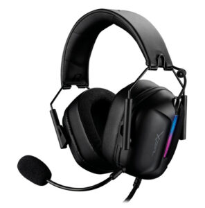 Diadema Xzeal XZHSALRGB1B, RGB, Microfono desmontable, Negro