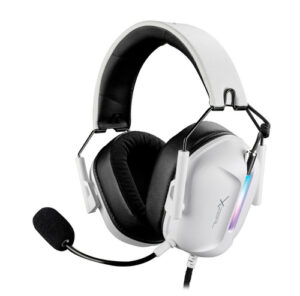 Diadema Xzeal XZHSALRGB1W, RGB, Control en Cable, Microfono desmontable, Blanco