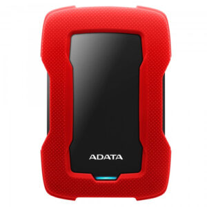 Disco Duro Externo Adata HD330 2.5 Pulgadas, 2TB, USB 3.1, Rojo/Negro, A Prueba de Golpes
