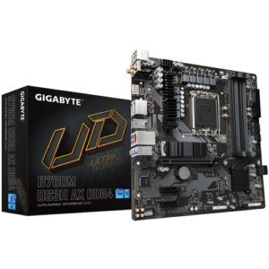Tarjeta Madre Gigabyte B760M DS3H AX DDR4 Socket LGA 1700, Micro ATX