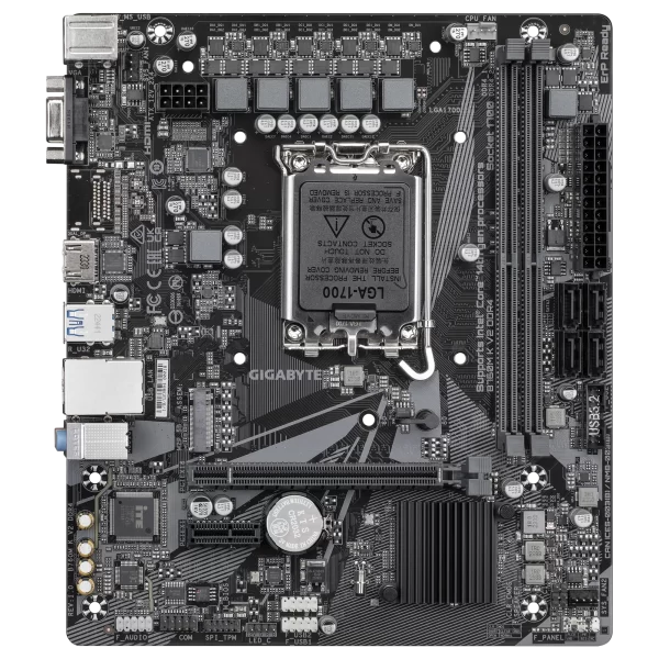 Tarjeta Madre GIGABYTE B760M K V2 DDR4, LGA 1700, M-ATX, 2XRAM DDR4 DIMM