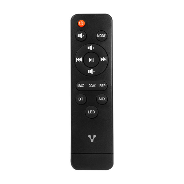 Barra de sonido portatil Vorago BSP-450, Bluetooth 5.0, USB, RGB, Micro sd, recargable, Negro - Image 7